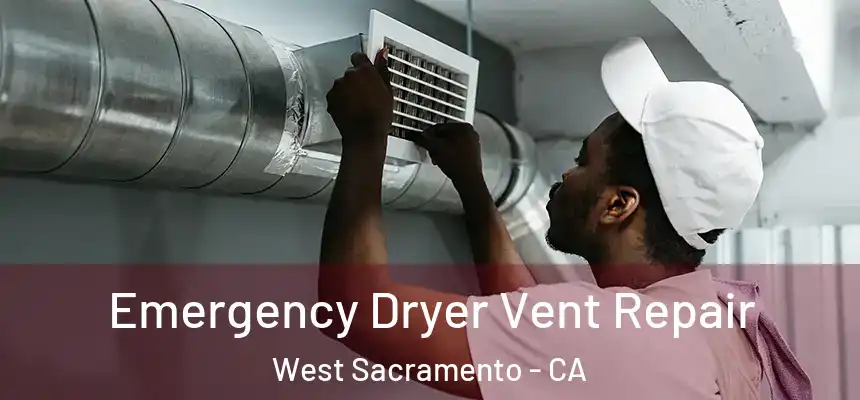 Emergency Dryer Vent Repair West Sacramento - CA